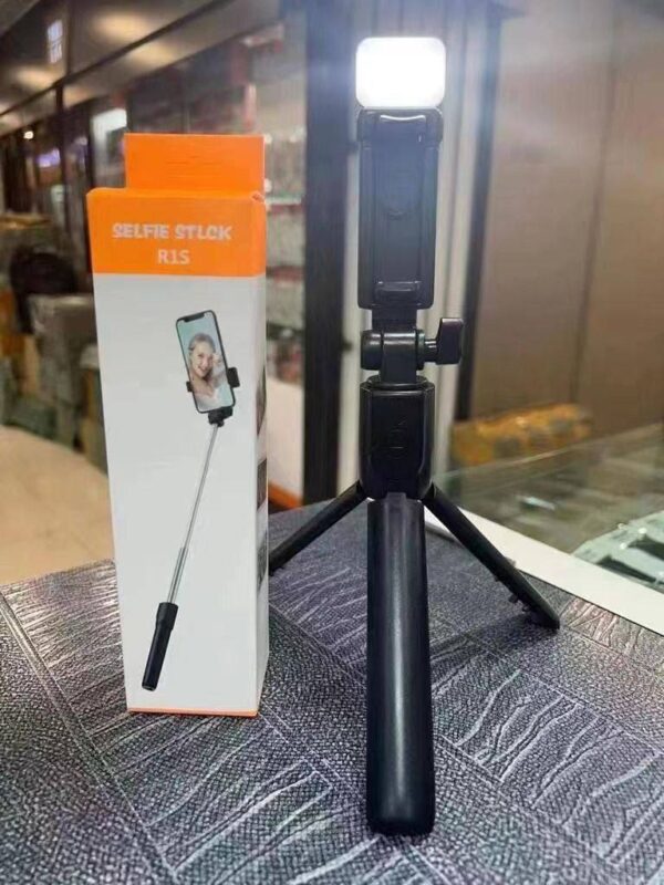 Tripod Selfie Stick with Light